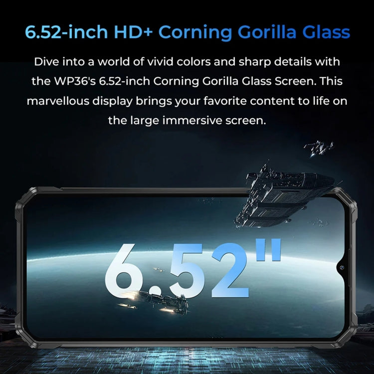 Oukitel WP36, IP68/IP69K, Fingerprint Identification, 10600mAh, 6.52 inch MediaTek MT8788 Octa Core, NFC, OTG, Network: 4G, WP36, 8GB+128GB Oukitel WP36, IP68/IP69K, Fingerprint Identification, 10600mAh, 6.52 inch MediaTek MT8788 Octa Core, NFC, OTG, Network: 4G, WP36, 8GB+128GB
